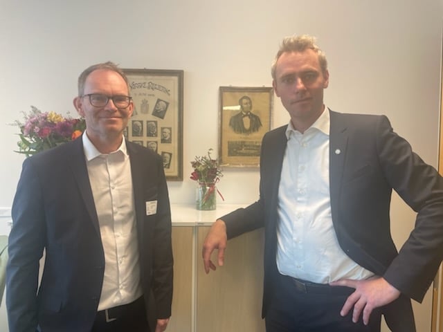 Tidlegare  mållagsleiar  vert  statssekretær