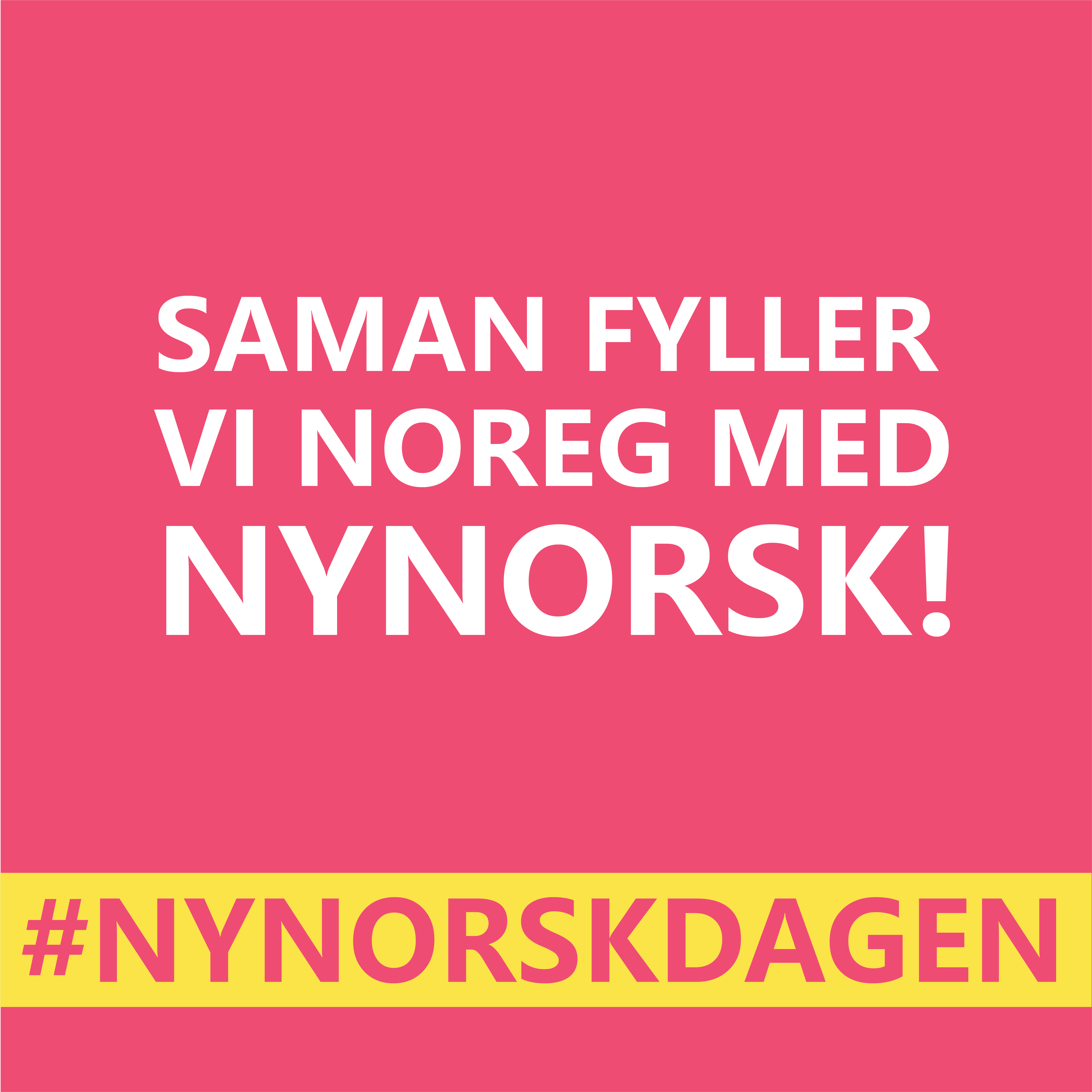 Nynorskdagen