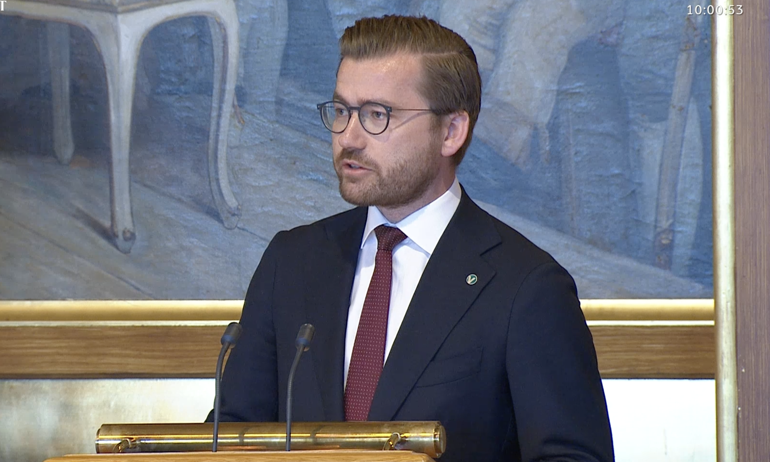 Historisk  grunnlovsframlegg  for  nynorsken  i  Stortinget