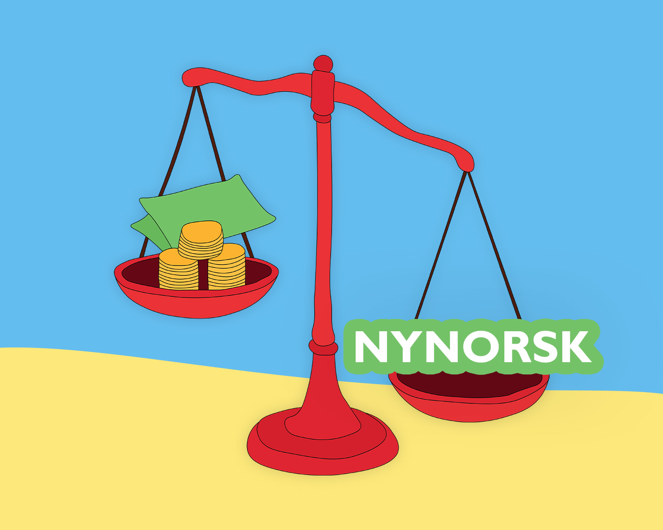privatøkonomi Nynorsk er viktigare enn meir privatøkonomi, FrP!